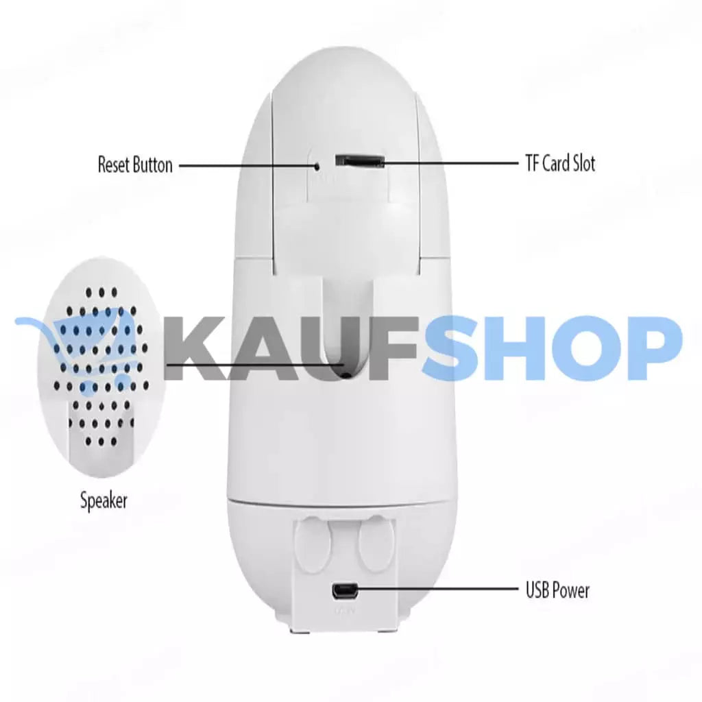 SmartFuers - Câmera de Video WiFi Smart com Rastreamento Automático (Babá Eletrônica)
