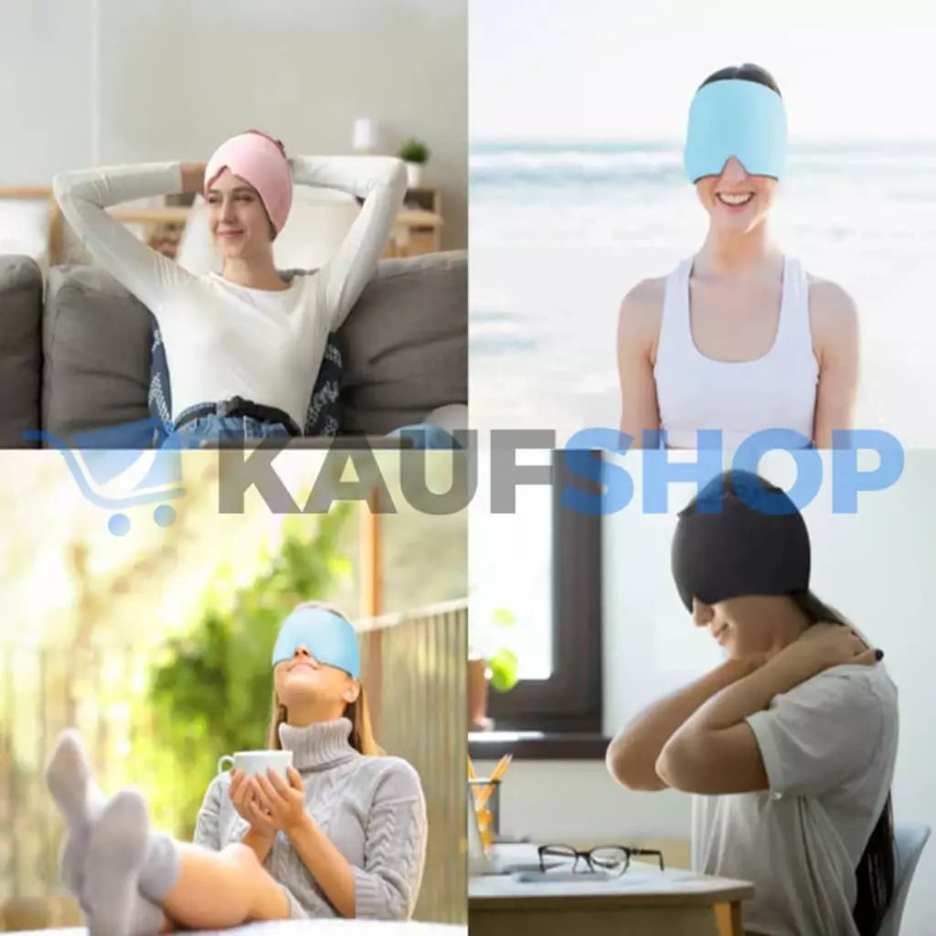 NeuroZen - Touca Terapêutica para Enxaqueca - Liberte-se da Dor e Viva Plenamente!